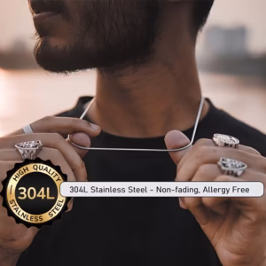 Y2K Машко Ланче | Snake Chain 2mm | Нерѓосувачки Челик 304L | Хипоалергиско Накит